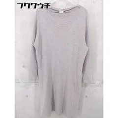 ◇ URBAN RESEARCH DOORS アーバン リサーチ ドアーズ 長袖 膝下丈 ワンピース サイズOne グレー レディース 【中古】 【1104280000527】