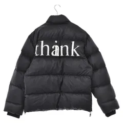 GUCCI (グッチ) 20AW think/thank バックプリント中綿ダウンジャケット 632543 Z8AK8 ブラックのサムネイル