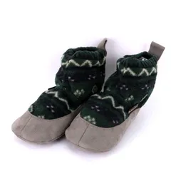 モンベル キャンプシューズ フリース 室内用防寒 靴下 アウトドア 15cm