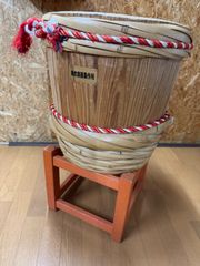 鈴木楽器製作所　樽太鼓（一斗樽）台付き