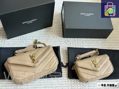 SAINT LAURENT 2025早春 ルルー ラムスキンバッグ ? シュプリームステッチ仕様 [本日特価|新品未使用品]-WT0輸入-DE91