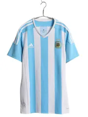 【お得なクーポン配布中!】 アディダス アルゼンチン 代表 サッカー ユニフォーム メンズ M 正規品 2015 コパ アメリカ モデル 当時物 レプリカ オフィシャル Tシャツ