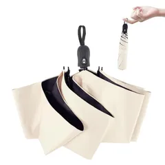 【特価商品】100% UVカット率 完全遮光 遮熱 ワンタッチ自動開閉 189g-199g 折りたたみ傘 コンパクト 折り畳み日傘 超軽量 紫外線遮断 耐風撥水 晴雨兼用 日傘 携帯便利 メンズ レディース konciwa 母の日 父の日