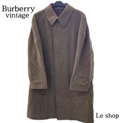 Burberry バーバリー コート ウールコート ステンカラーコート vintage 中古品