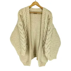 トゥデイフル TODAYFUL Cable HandKnit Cardigan ケーブルハンドニットカーディガン レディース JPN：38 