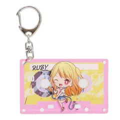 【メール便】推しの子 キーリング アクリルキーホルダー カセコレ vol.2 ルビー 少年ジャンプ バンダイ ストラップ ギフト キャラクター グッズ 