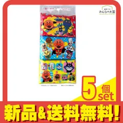 アンパンマン 水に流せるポケットティシュ  6個パック 5個セット まとめ売り