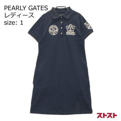 美品✨】パーリーゲイツ レディース ゴルフウェア ワンピース ネイビー