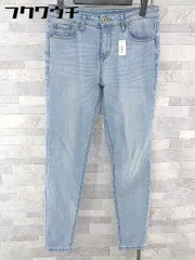 ◇ antiqua アンティカ ストレッチ デニム スキニー パンツ サイズM インディゴ レディース  【1104070002731】