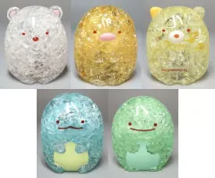 【中古】ぬいぐるみマスコット・ぬいぐるみバッジ 全6種セット 「すみっコぐらし きら!ぴか!クラッシュライトマスコット」