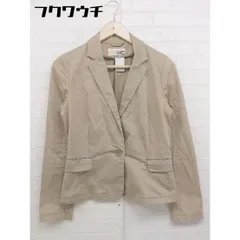 ◇ UNITED ARROWS PINK LABEL テーラード ジャケット サイズM ベージュ レディース  【中古】 【1108110003337】