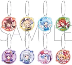 【中古】キーホルダー 全8種セット 「東方Project アクリルキーホルダーコレクション」