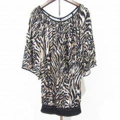 美品　芽風　センソユニコ 半袖トップス グレー　38 美品 芽風 センソユニコ 半袖トップス グレー 38