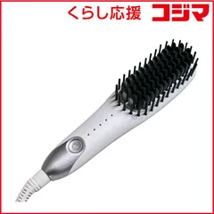 【 新品 未開封 】   AGETUYA ポータブルミニブラシアイロン 210℃ 海外対応 交流(コード)式 ホワイト QS-17108-W 未使用 送料無料