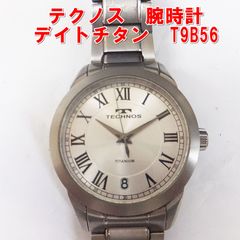 美良品 テクノスTECHNOSメンズ腕時計オールシルバー スマート＆存在感