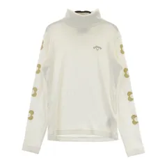 サイズ：S CALLAWAY キャロウェイ  タートルネック 長袖Tシャツ  ホワイト系 [240101420834] ゴルフウェア レディース ストスト