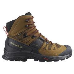 【お取り寄せ・２～４週間で発送】 サロモン クエスト 4 ゴアテックス ハイキング ブーツ（ Rubber/Black/FieryRed ） SALOMON Quest 4 Goretex hiking boots [t]