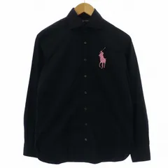 ラルフローレン RALPH LAUREN その他のシャツ 長袖 ビッグポニー 黒