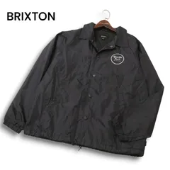 Brixton ブリクストン コーチジャケット 裏ボア Ｌサイズ Brixton] ブリクストン Oath Hooded Fleece Coach Jacket (オス