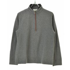 【23区HOMME】ハーフジップ長袖カットソー