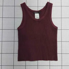 ◇ ⊂ スタニングルアー シンプル系 ノースリーブ ノースリーブシャツ サイズS ダークレッド系 レディース E  【1509100030997】のサムネイル