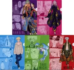 【中古】クリアファイル 全5種セット A4クリアファイル 「東京リベンジャーズ×セブンイレブン 最終巻発売記念キャンペーン」 対象栄養ドリンク購入特典