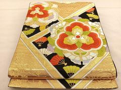 高級 正絹 袋帯 礼装 フォーマル 洒落帯 金糸 花柄 蝶 407 - メルカリ 高級 正絹 袋帯 礼装 フォーマル 洒落帯 金糸 花柄 蝶 407 - メルカリ