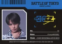 【中古】コレクションカード(男性) JIGGY BOYS ≠ BALLISTIK BOYZ/海沼流星/横型/BATTLE OF TOKYO フォトカード