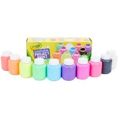 〈数量限定〉クレヨラ ボトル絵の具 10色セット 水で簡単に落とせる ネオンカラー 542390 正規品のサムネイル