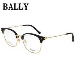 BALLY バリー BY5038D 005 54 メガネ 眼鏡 アイウェア アジアンフィット フレーム 鼻あて メンズ ブラック ゴールドのサムネイル