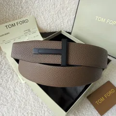TOM FORD トム フォード メンズ ベルト レザー Tバックル