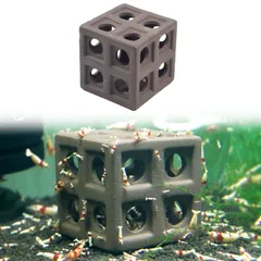 水槽用アクセサリー エビ 水槽オブジェ セラミック ペットの隠れ家 タンク洞窟繁