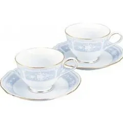 【新品・3営業日で発送】Noritake ノリタケ　レースウッドゴールド　ペアティー・コーヒー碗皿セット　　 Ｙ６５７８Ａ／１５０７