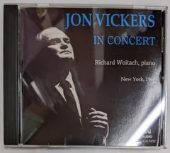 【中古CD】Jon Vickers In Concert