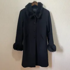 美品✨アニエス　agnes.b ロングコート　ダウンコート ファーコート　ベルト US24 MANTEAU コート ｜agnès b. FEMME（ファム）｜アニエスベー