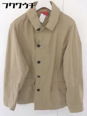 ◇ INED HOMME イネドオム ジップアップ 長袖 ジャケット サイズF ベージュ メンズ  【1110080000056】のサムネイル