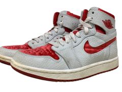 NIKE (ナイキ) WMNS AIR JORDAN 1 ZOOM AIR CMFT 2 SP エア ジョーダン スニーカー DV1304-106 23.5cm US6.5 グレー レッド レディース/025のサムネイル