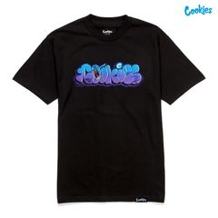 COOKIES THROW UP Tシャツ【BLACK】 (L・XL)(クッキーズ アパレル 服 通販 メンズ 大きいサイズ 半袖 ショートスリーブ TEE T SHIRTS ロゴ)
