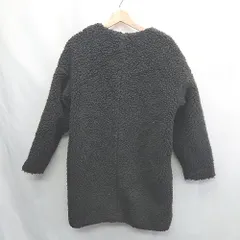 ◇ ⊇ BEAUTY & YOUTH ビューティアンドユース UNITED ARROWS 長袖 ボアコート サイズS ブラック系 レディース E  【1504210009017】
