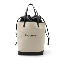 【美品】サンローランパリ 551595 テディ巾着ポーチ付きトートバッグ SAINT LAURENT PARIS サン ローラン パリ YSL イブサンローラン