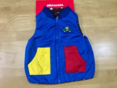 ミキハウスホットビスケッツリバーシブルベスト◎美品◎サイズ90