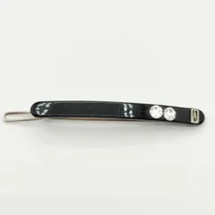 Alexandre De Paris ビジュー付き ヘアピン ヘアアクセサリー ブラック レディース アレクサンドルドゥパリ【中古】5-0813G∞