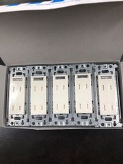 パナソニック　埋込ほたるダブルコンセント  WN1352-5　5個セット