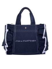 JILL by JILLSTUART (ジルバイジルスチュアート) キャンバス トートバック フリル 中国産 125-3183208 ブラック レディース/025のサムネイル