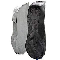 [Used] (Unused/Unopened) Golf Bag Cover - Protects your favorite golf bag from rain, storage, and deterioration prevention. TEC-GOLFCC (Gray) kmdlckf