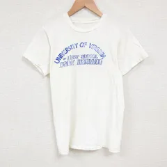XL/古着 半袖 ビンテージ Tシャツ メンズ 80s バージニア 大きいサイズ クルーネック 白 ホワイト 25jul09 中古