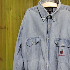 SEA&SKY YACHTING ACミラン AC MILAN イタリアリーグ セリエA  デニムシャツ ボタンダウンシャツ シャツ