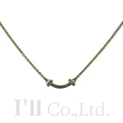 Tiffany&Co.　ティファニー　Tスマイル　ネックレス　ミニ　62617640　750YG　ブランドジュエリー　アクセサリー　ペンダント　Au750　750イエローゴールド　K18YG　18金　マイクロ　Tモチーフ【中古】【75339】のサムネイル