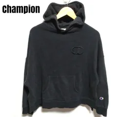 Champion レディース ビッグC刺繍 プルオーバー スウェットパーカー M