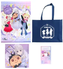 【中古】雑貨 集合 バースデーセット 「Re：ゼロから始める異世界生活 Re：ゼロから始めるエミリアの誕生日生活 2022 in マルイ」